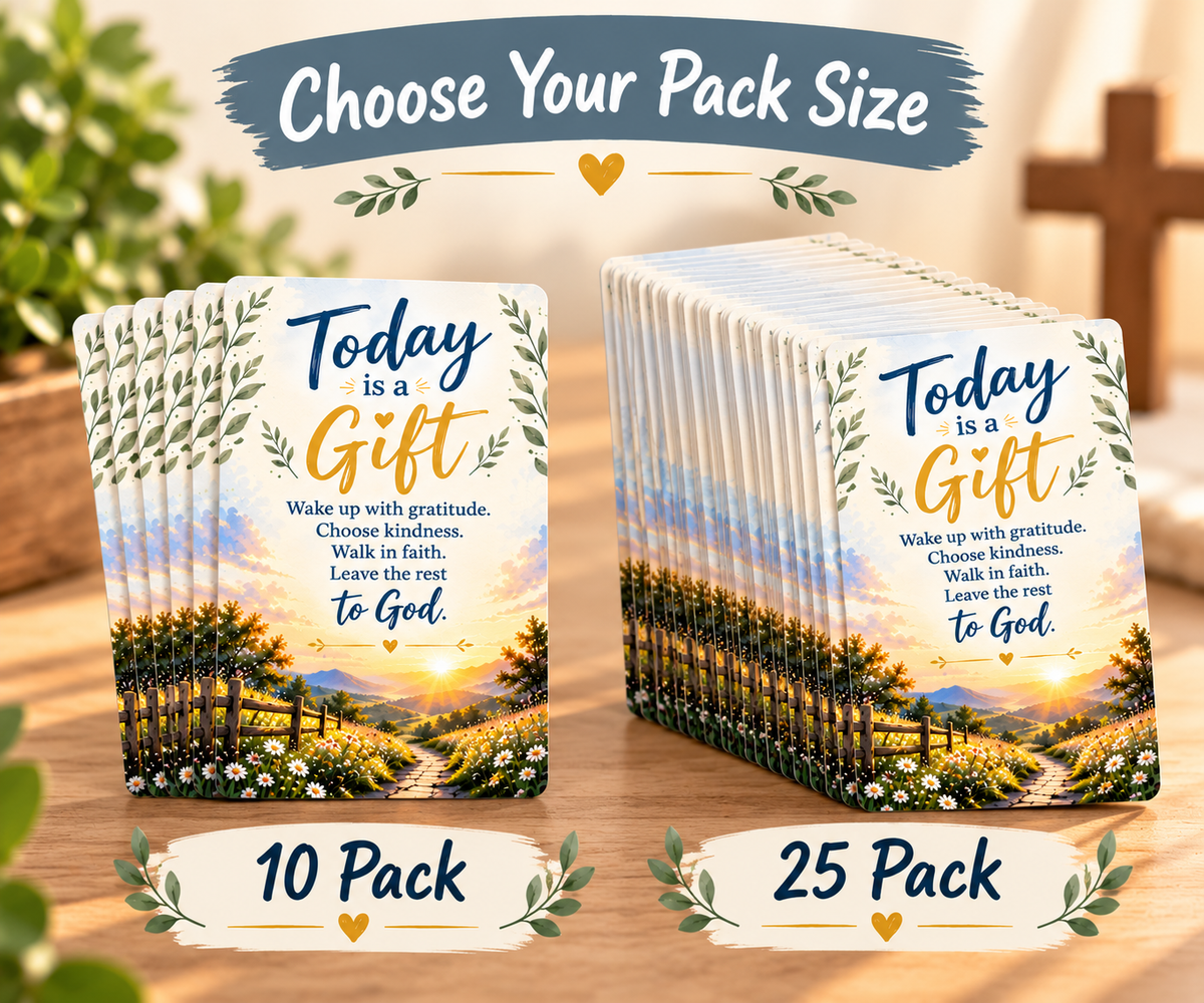 Today Is a Gift: Pocket Prayer & Encouragement Cards