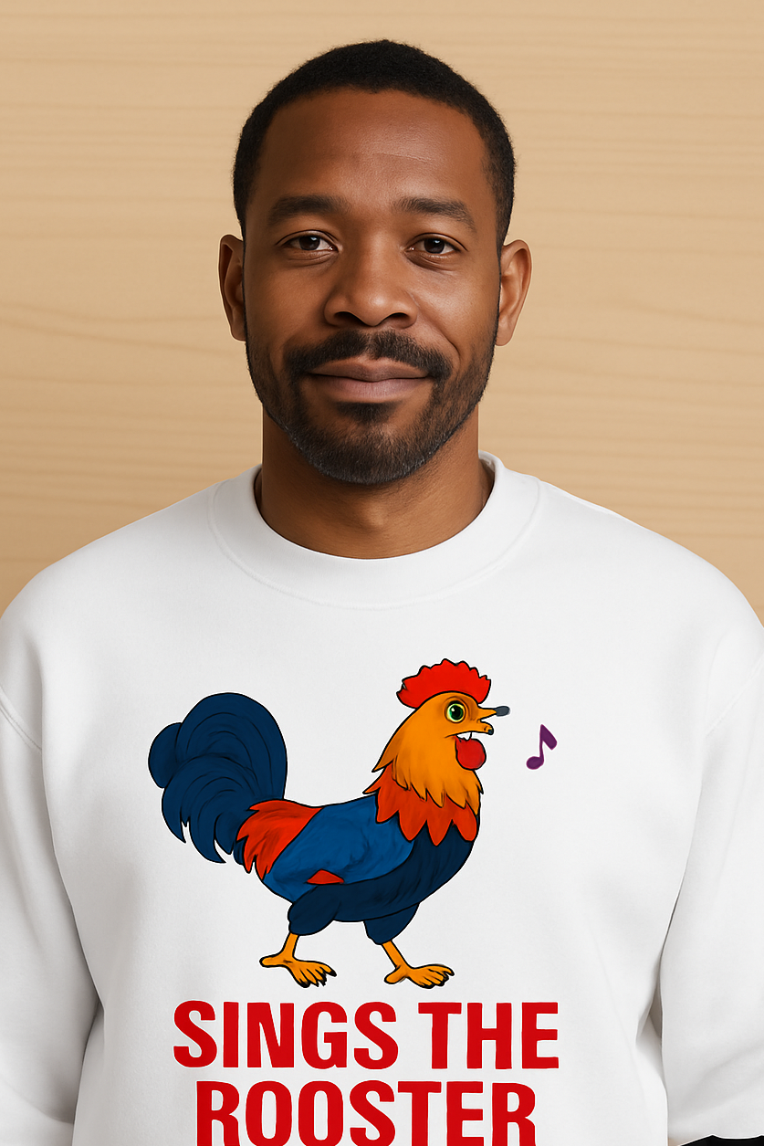 "Sings the Rooster" Throwback De Colores Christian Inspired T-shirt/Sweatshirt