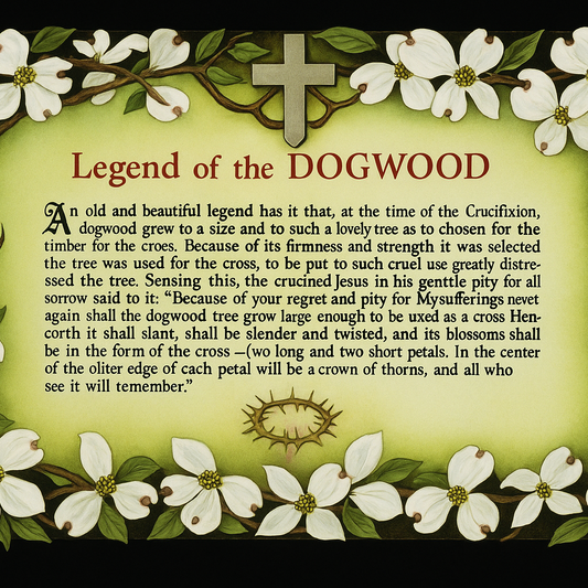 Legend of the Dogwood Postcard
