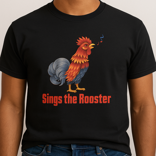 Sings the Rooster Throwback Shirt