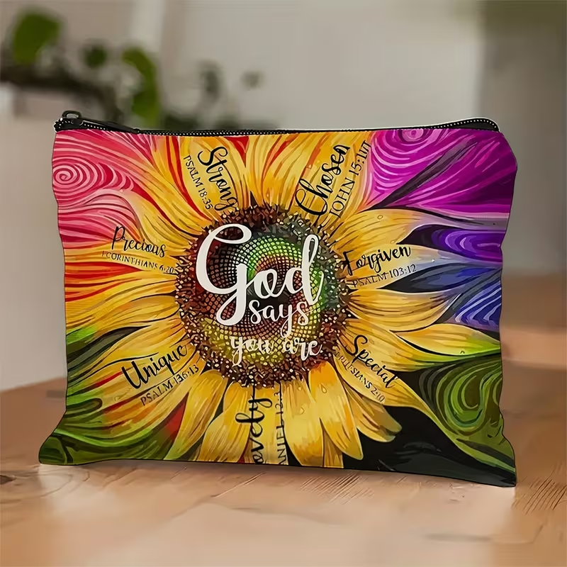 "God Says You Are" Christian Zip Pouch
