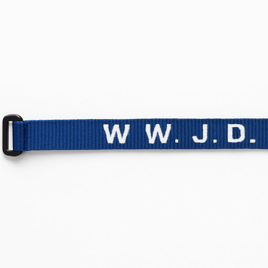 What Would Jesus Do (WWJD) Cloth Bracelet