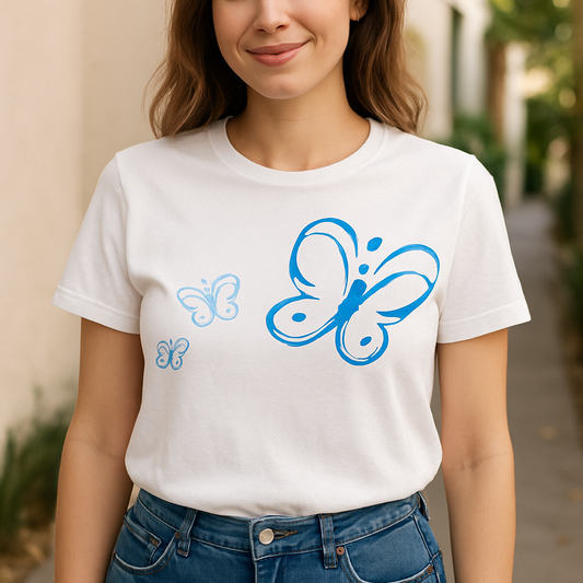 Chrysalis Christian Butterfly T-shirt