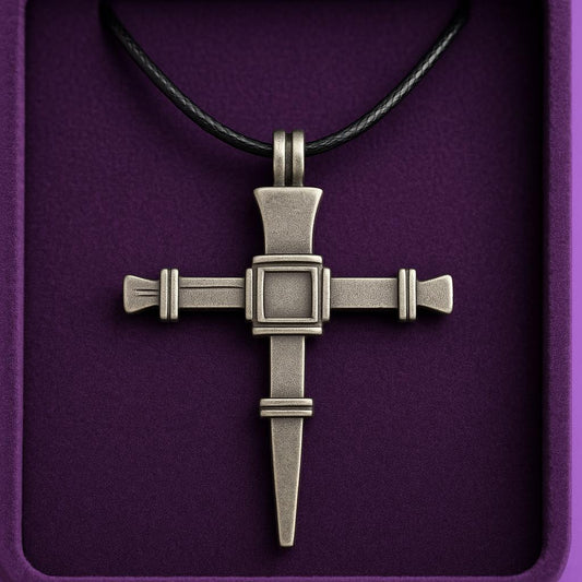 Cross of Nails Resurrection Necklace