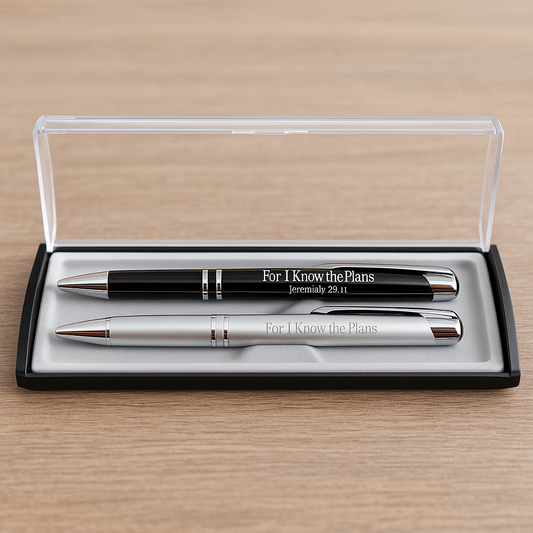 Jeremiah 29:11 Scripture Stylus Pen & Pencil Gift Set – For I Know the Plans