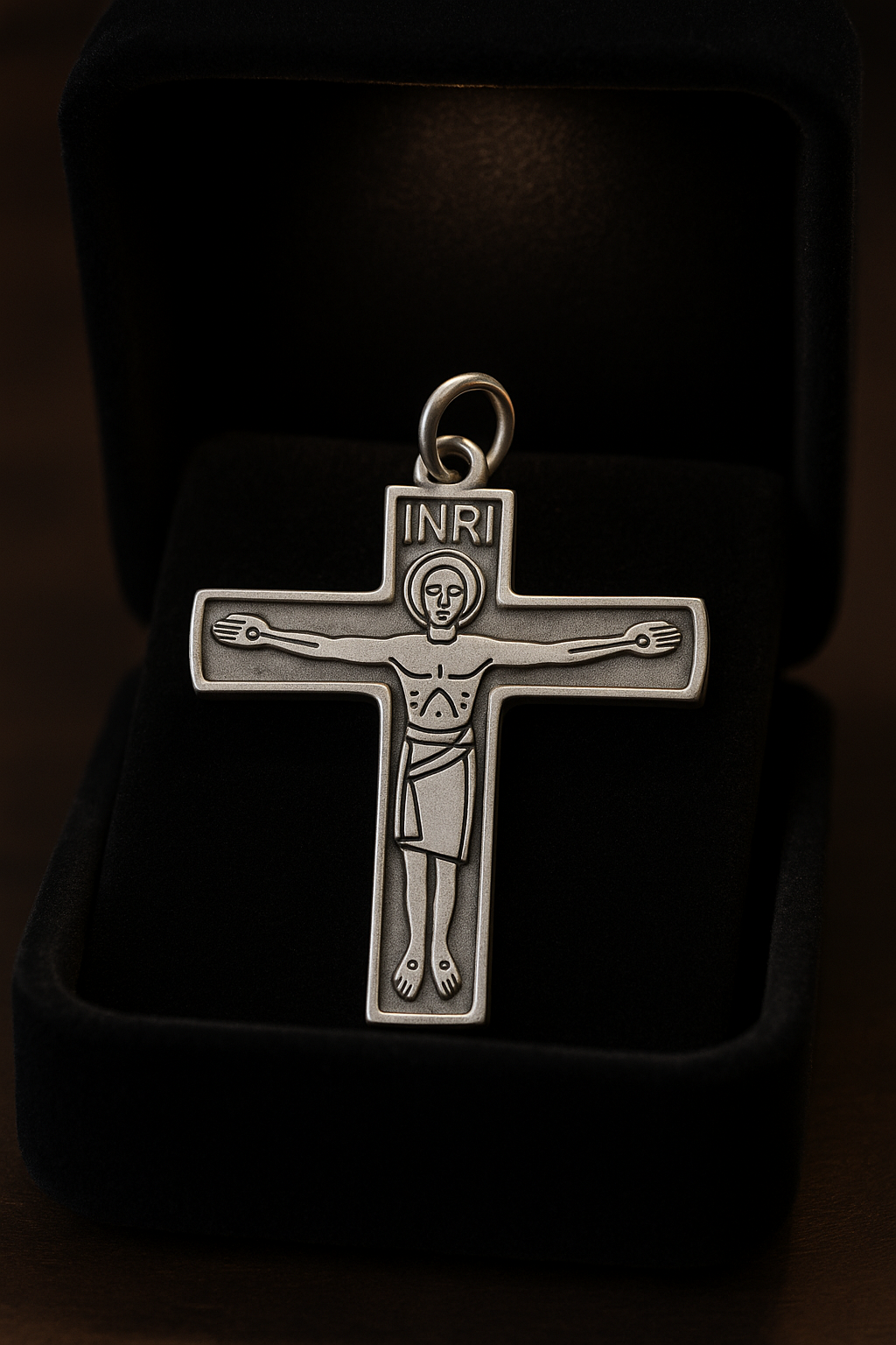 Pewter Finish Cursillo / Via de Cristo Cross Pendant