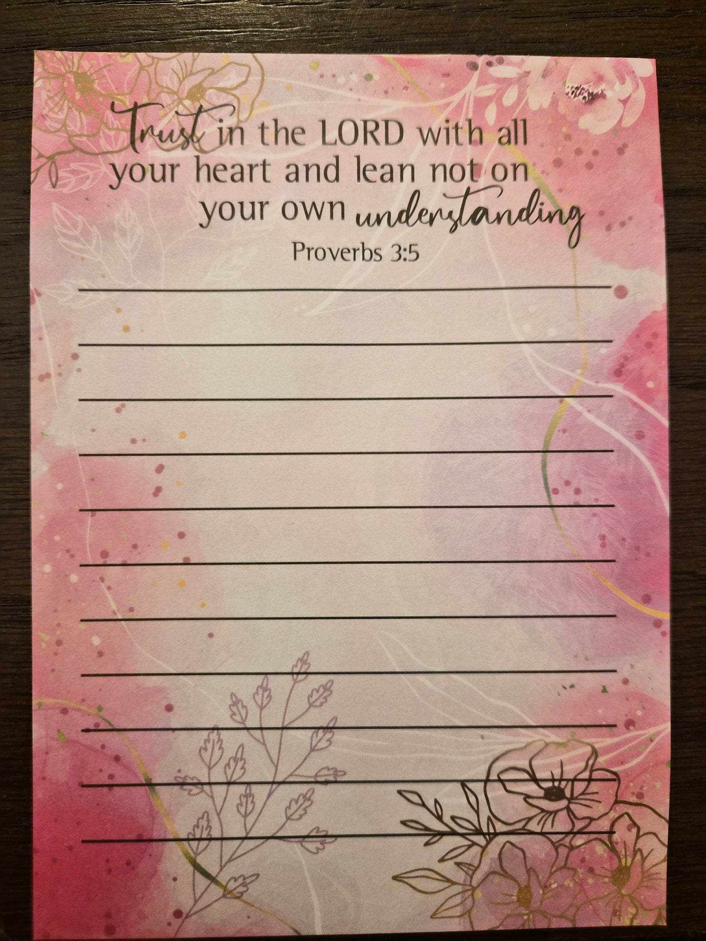 Scripture Notepad Set – Faithful Writing Collection