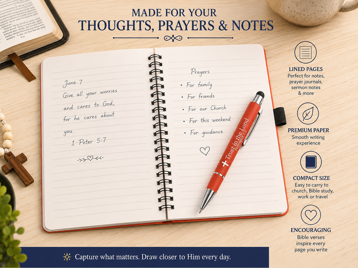 Inspirational Journal & Stylus Pen Set