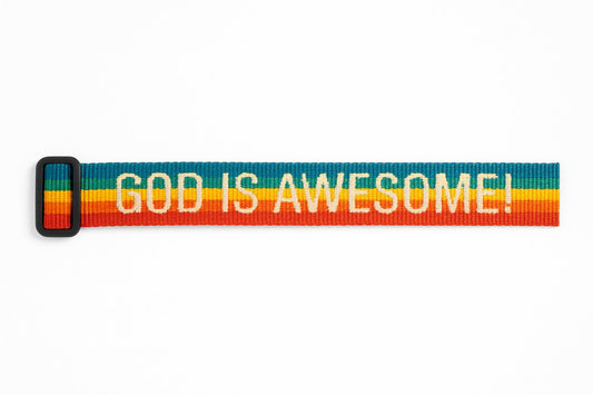 God Is Awesome Wristband