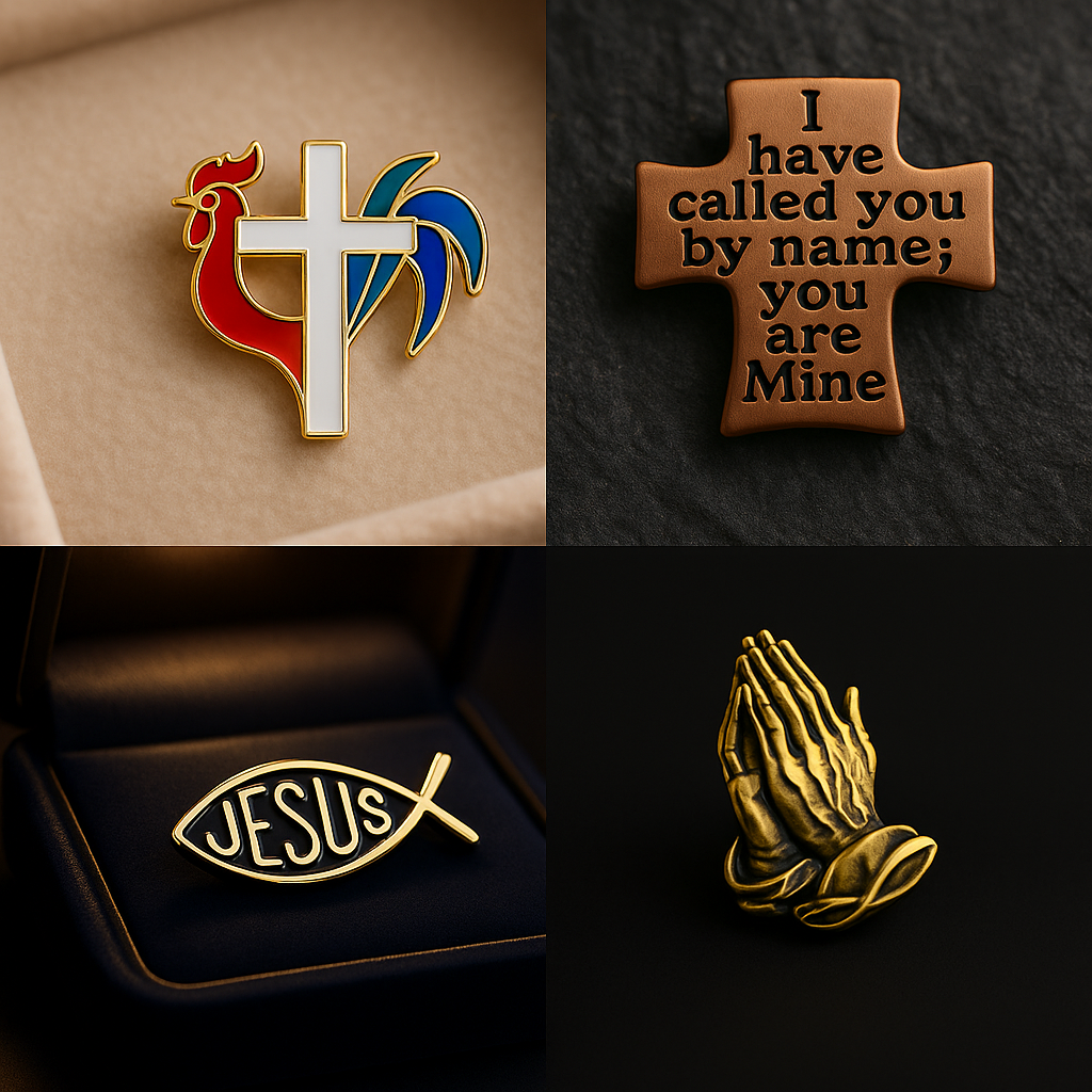 Faith Symbol Pins