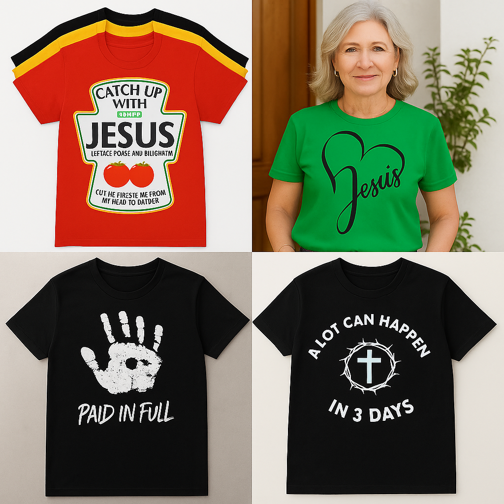 Wearable Faith Collection:  Sweatshirts & Tee's