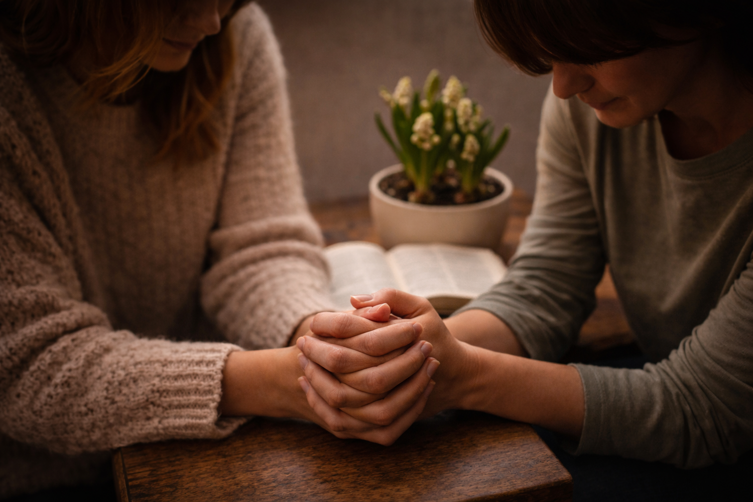 Prayer and encouragement