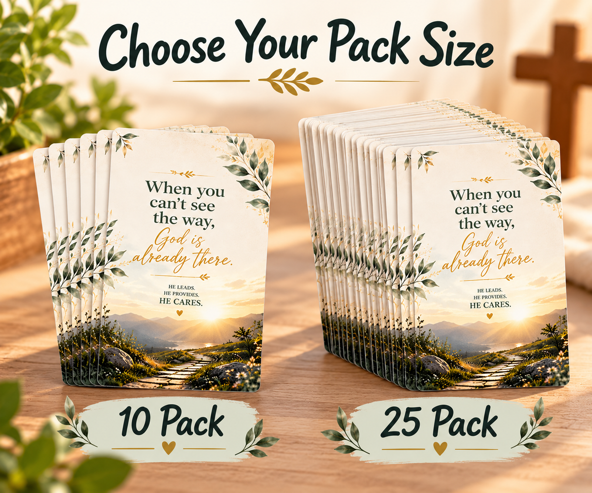 God Is Already There:  Pocket Prayer & Encouragement Cards