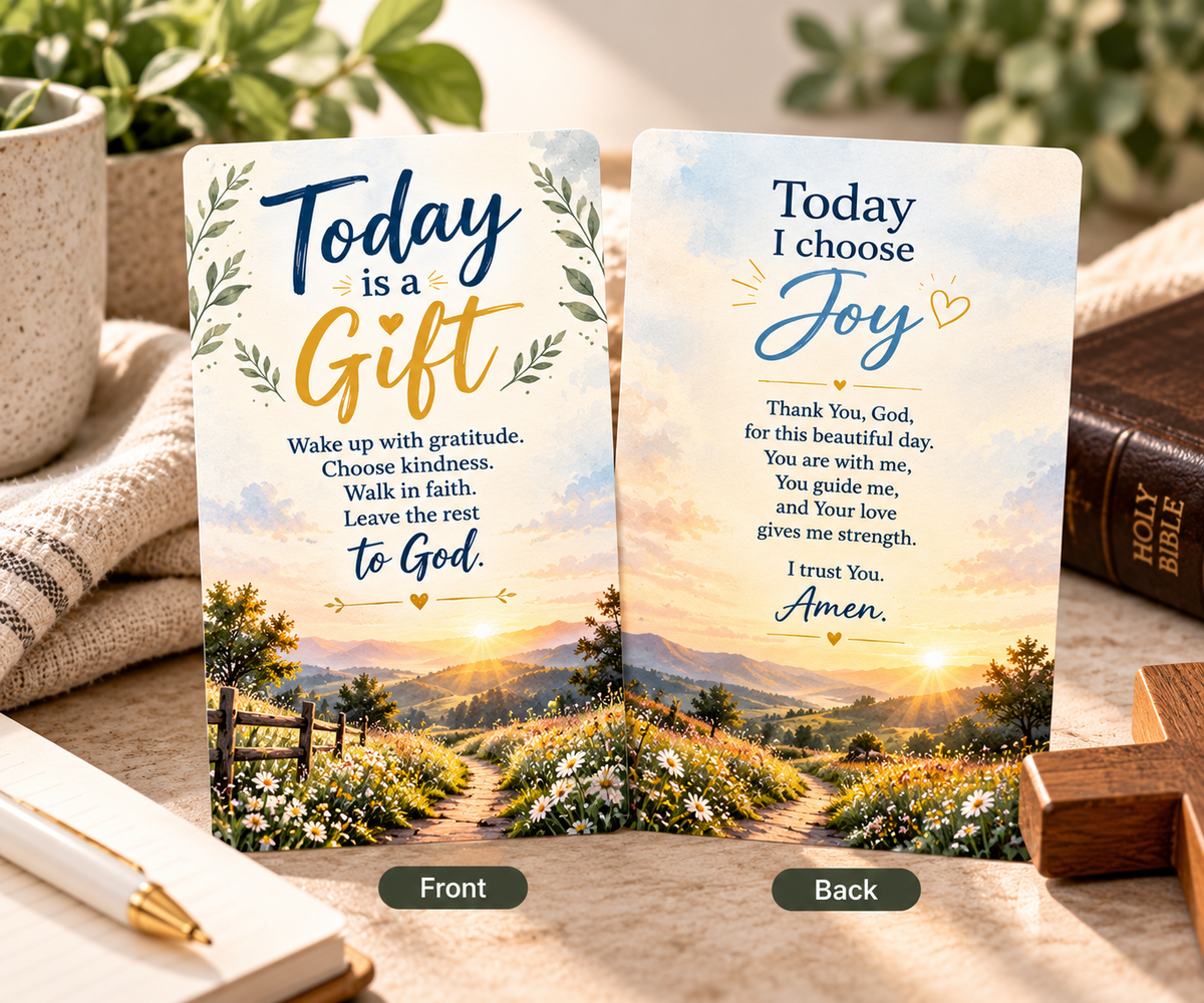Today Is a Gift:  Pocket Prayer & Encouragement Cards