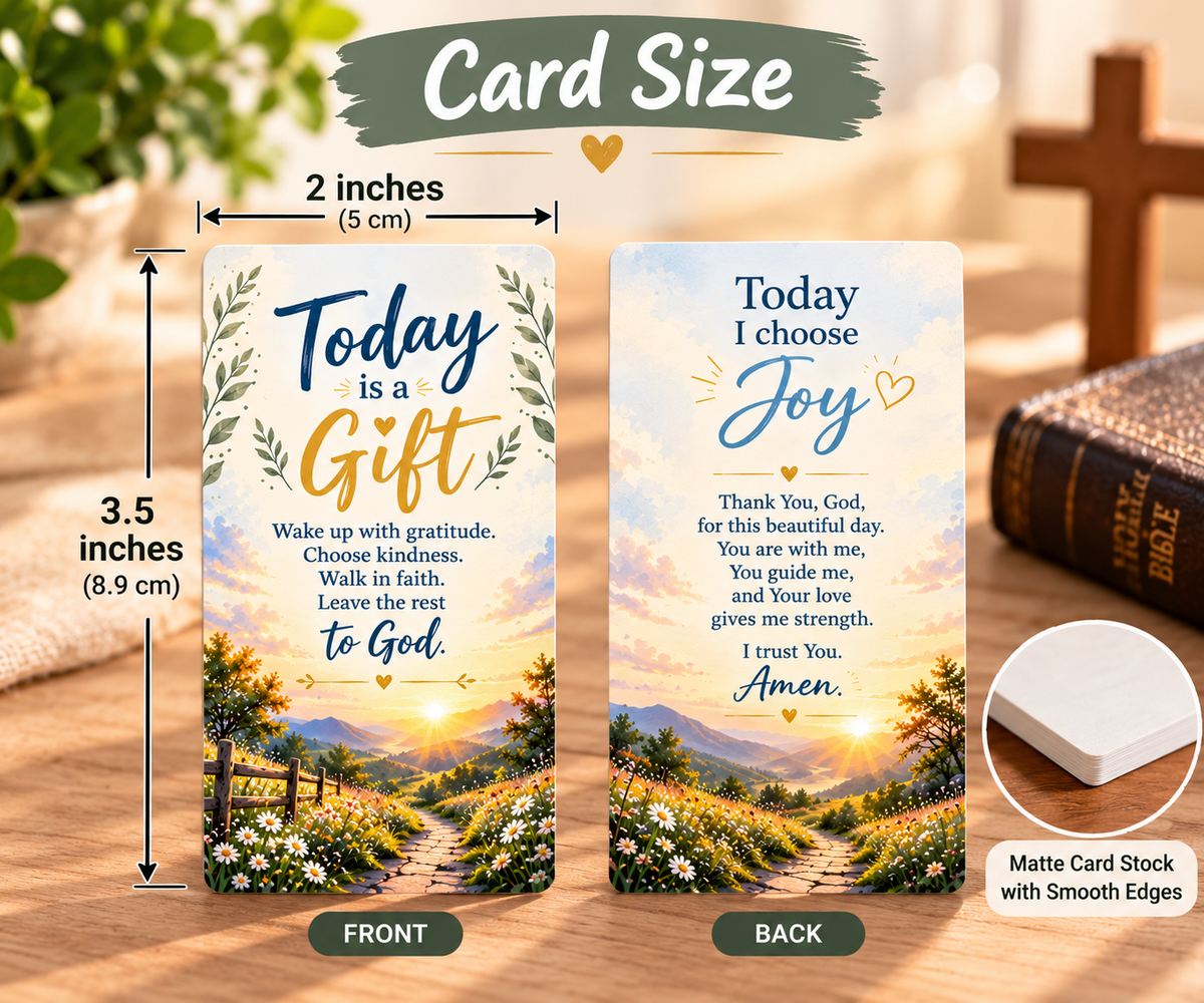 Today Is a Gift:  Pocket Prayer & Encouragement Cards
