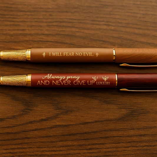 Luxury Scripture Pen Set – Faith & Encouragement Collection