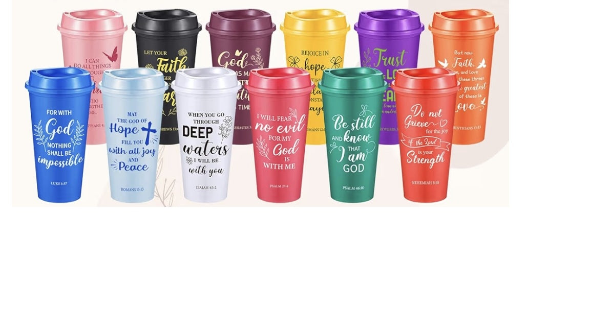 Christian Inspiration Travel Tumbler (16 oz)