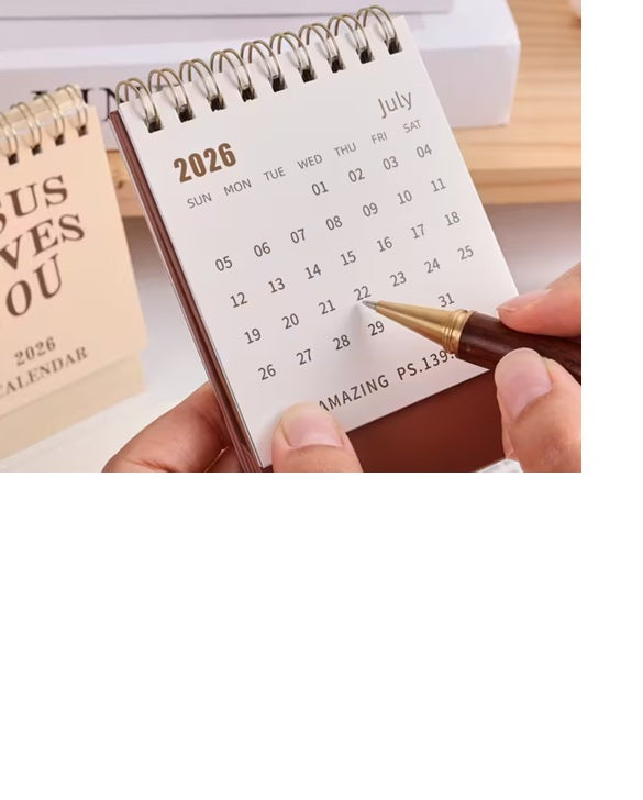 2026 Christian Desk Calendar...Monthly Scripture & Encouragement
