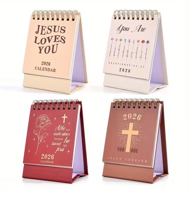 2026 Christian Desk Calendar...Monthly Scripture & Encouragement