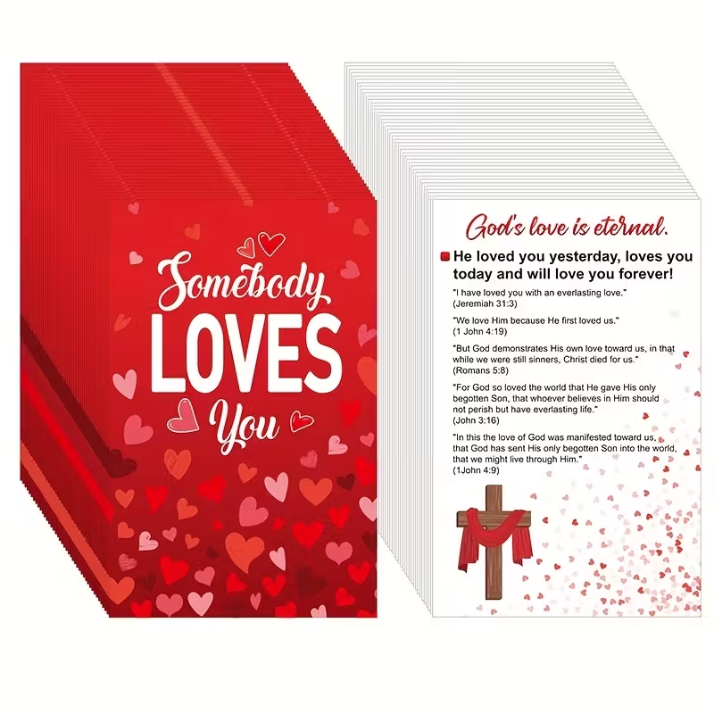 God ❤️ You  Encouragement Card with Scripture