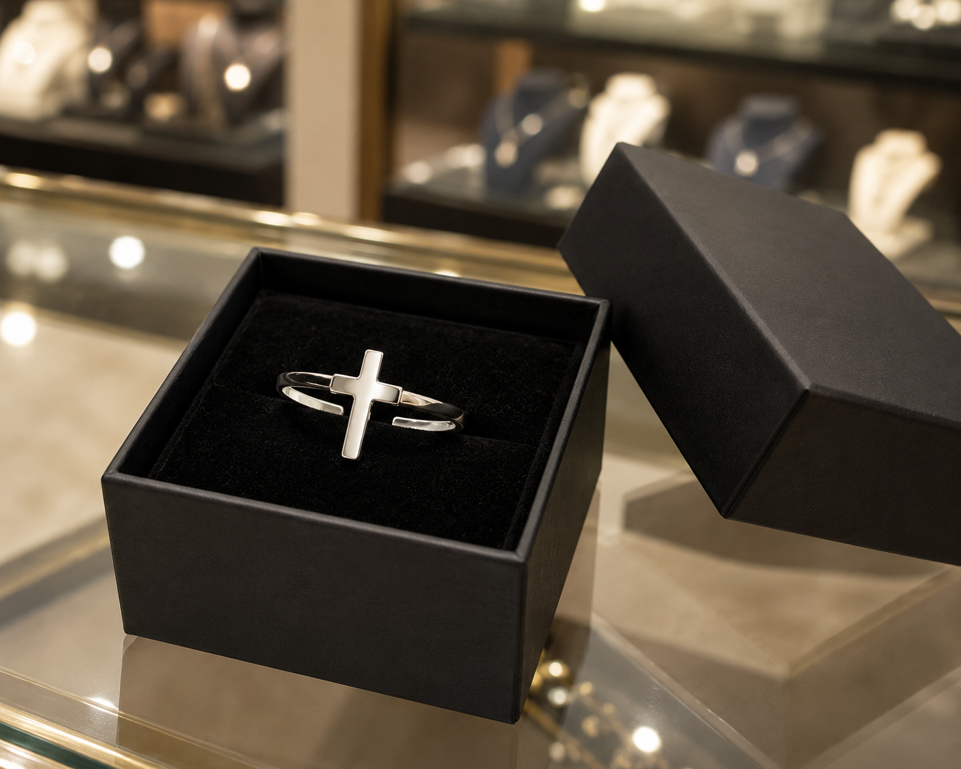 Simple Cross Ring