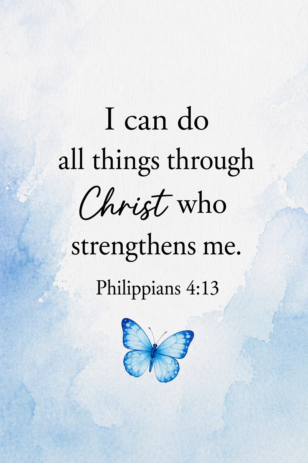Philippians 4:13 Faith Script Ring