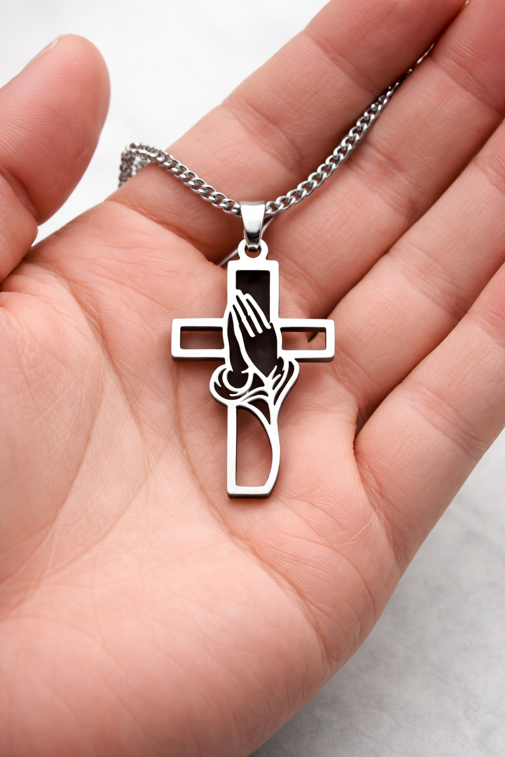 Prayer Cross Necklace