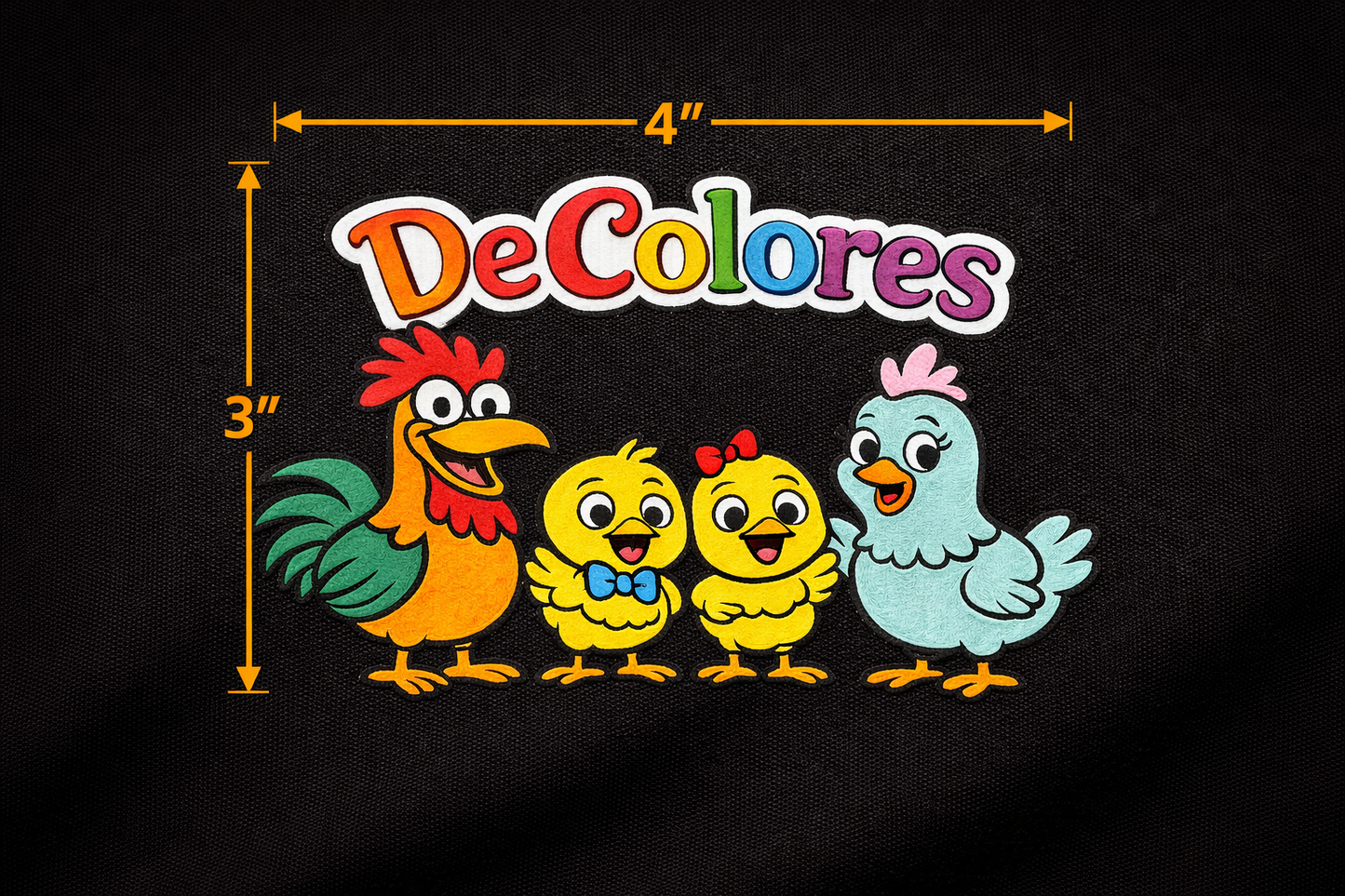 "De Colores Family" - Premium Embroidered Christian Shirt