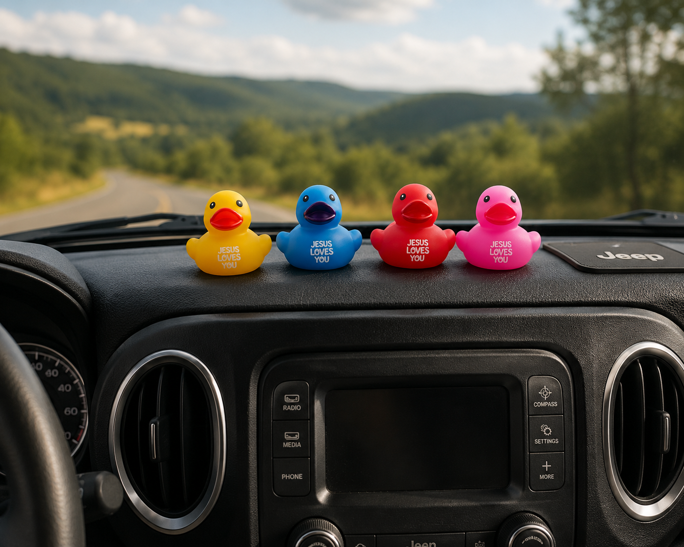 "Jesus Loves You" Encouragement Ducks