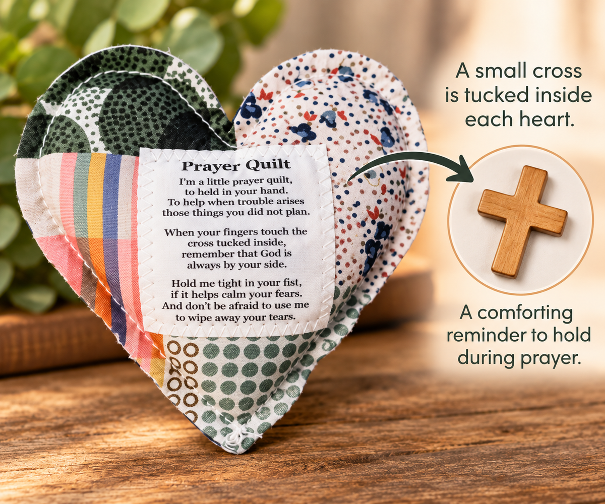 Quilted Pocket Prayer Heart – A Soft Reminder God Is Near