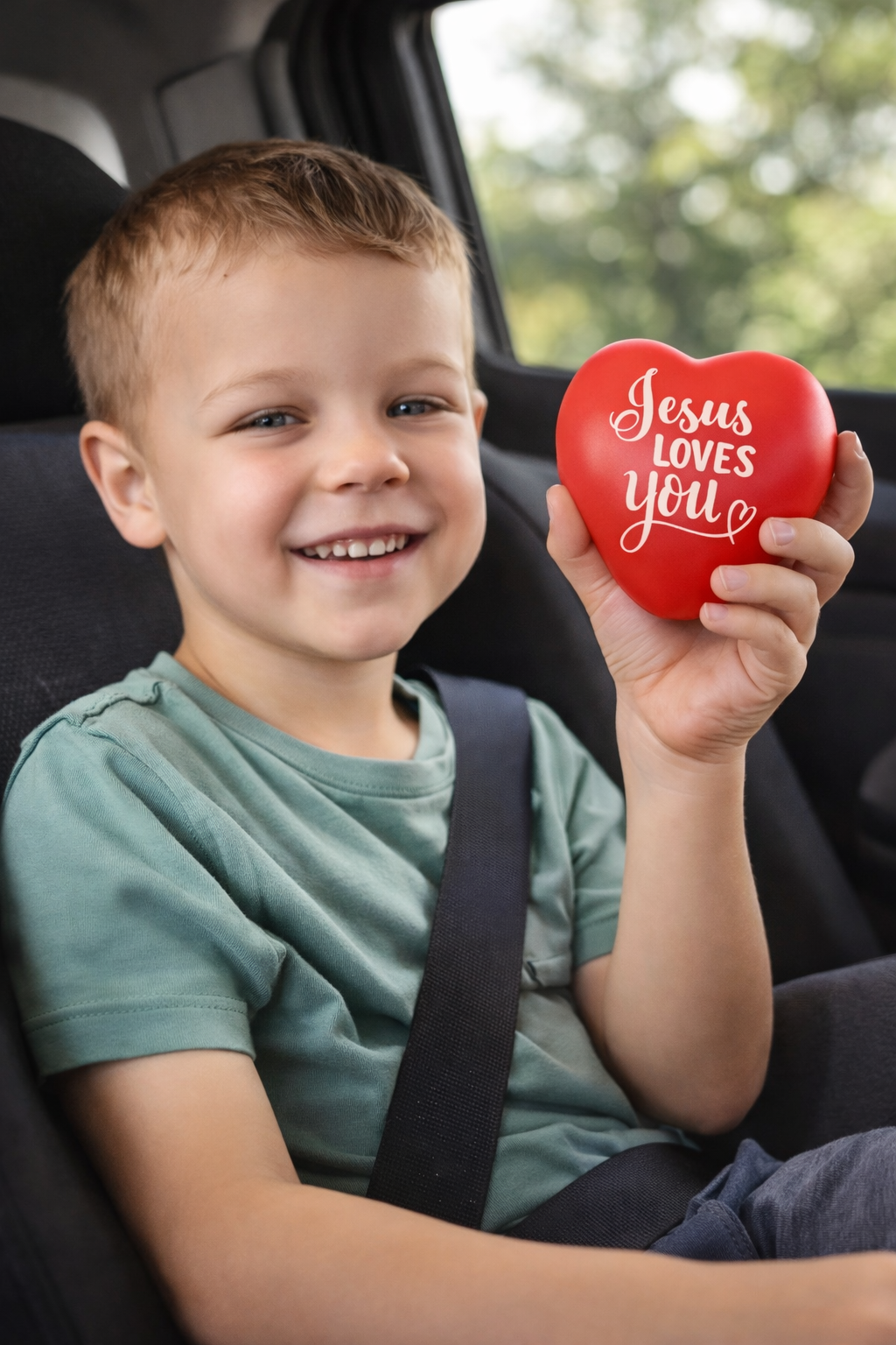 Jesus Loves You Stress Reliever:  Pocket Reminder of God’s Love