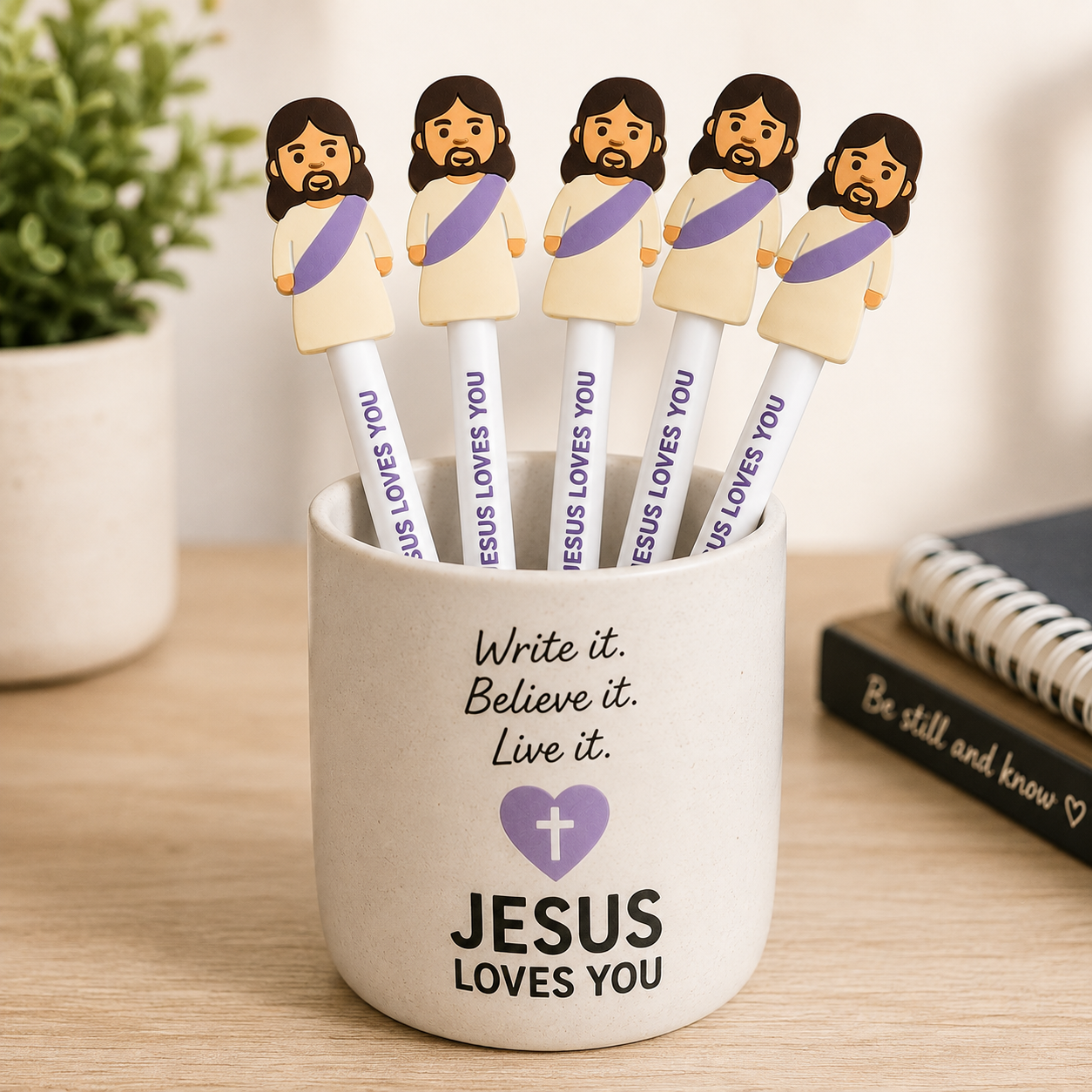 Jesus Pen w/Uplifting Message