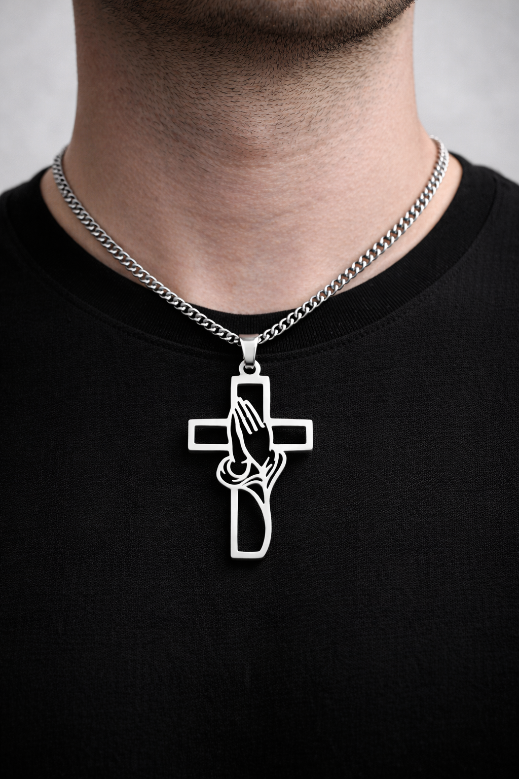 Prayer Cross Necklace