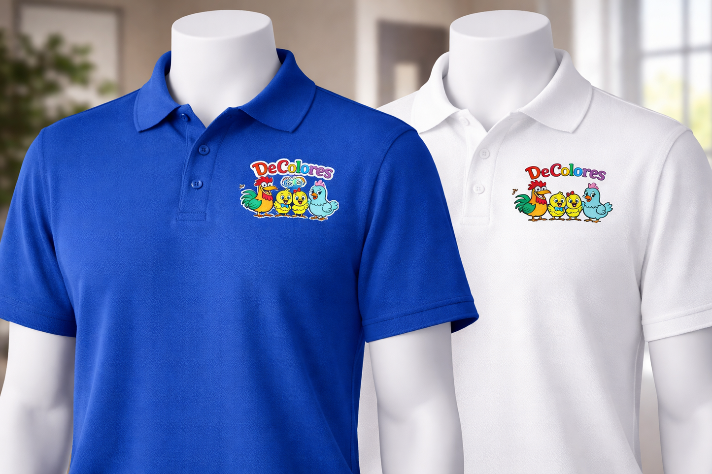 "De Colores Family" - Premium Embroidered Christian Shirt