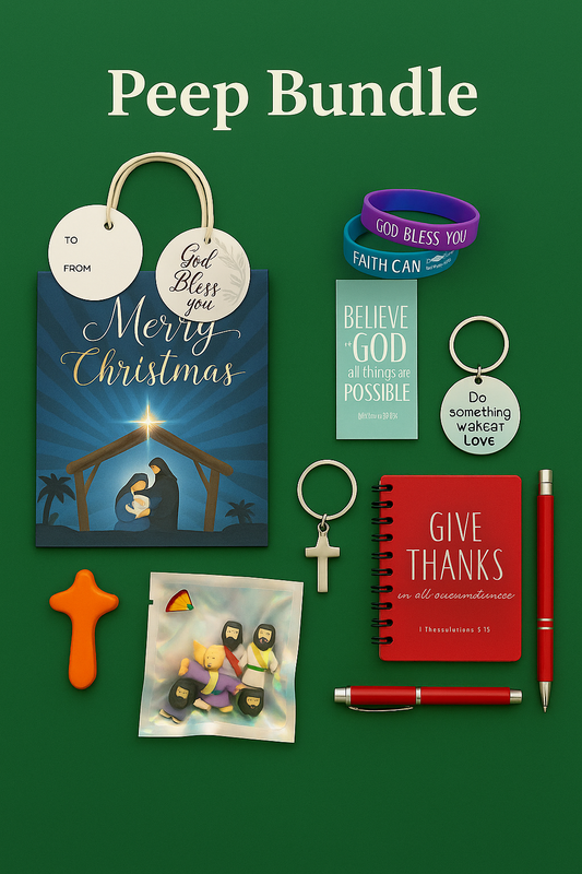 "Peep" Christian Christmas Gift Bundle