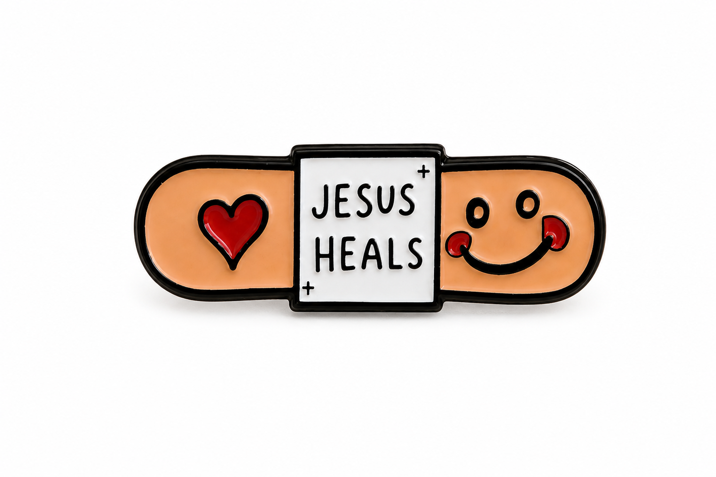 Jesus Heals Pin • Faith & Comfort Reminder