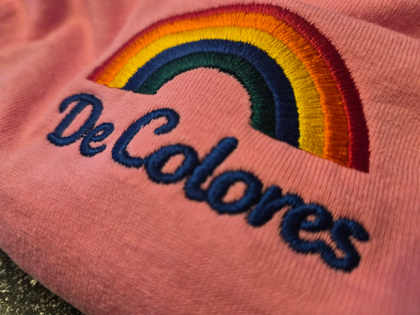 "De Colores Rainbow" - Premium Embroidered Christian Shirt