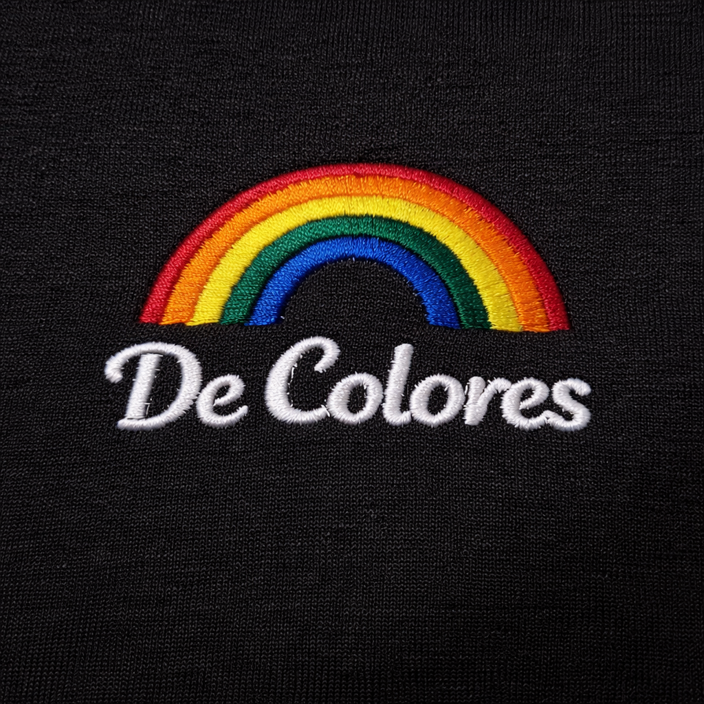"De Colores Rainbow" - Premium Embroidered Christian Shirt