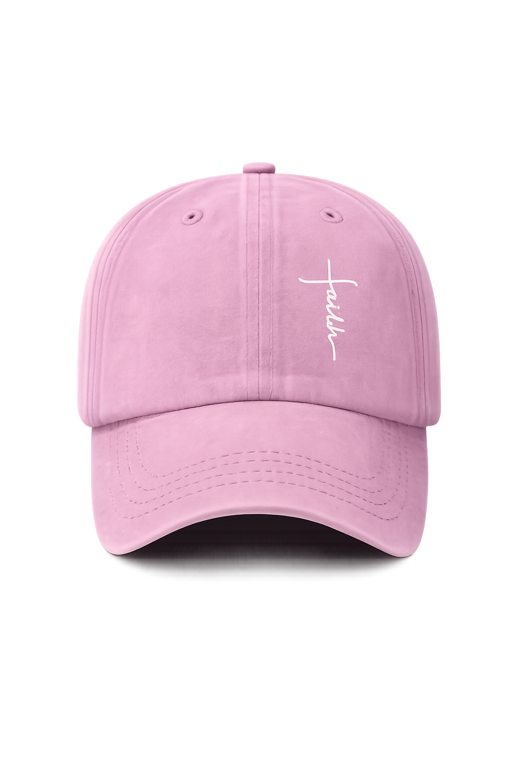 Faith Cross Hat - Pink