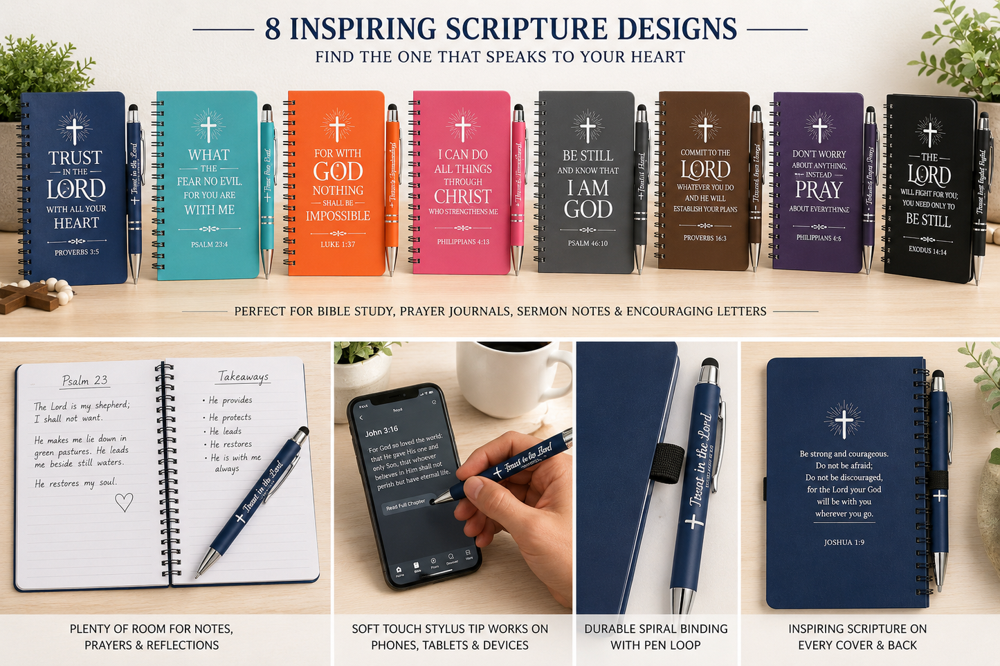 Inspirational Journal & Stylus Pen Set