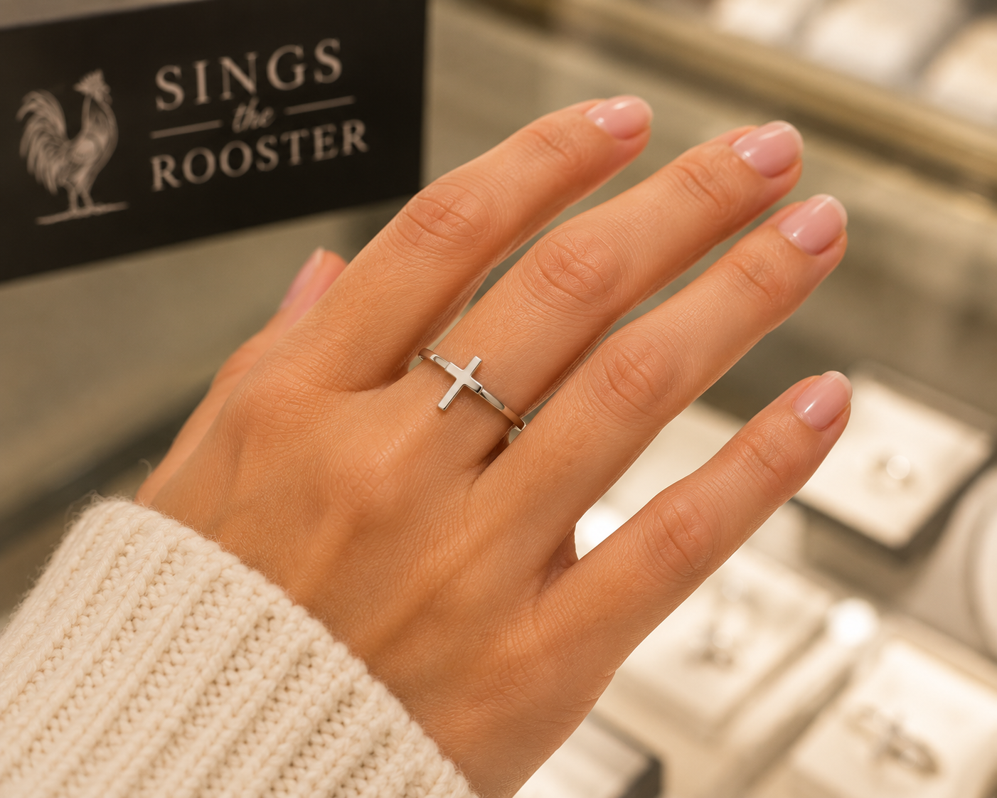 Simple Cross Ring