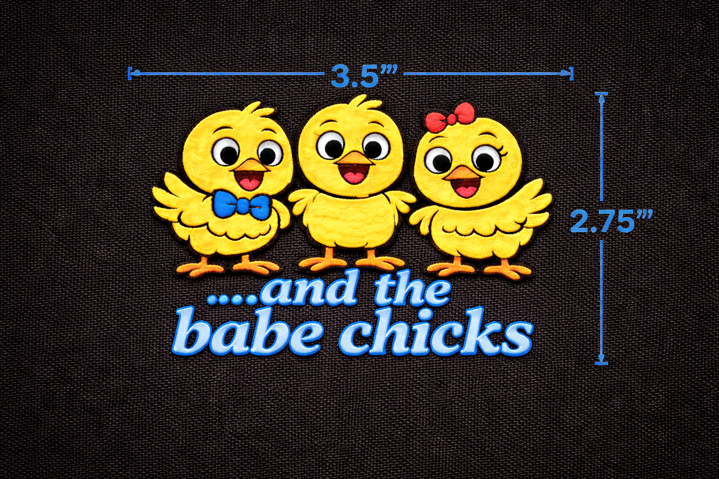 " and the Babe Chicks" - Premium Embroidered Christian Shirt